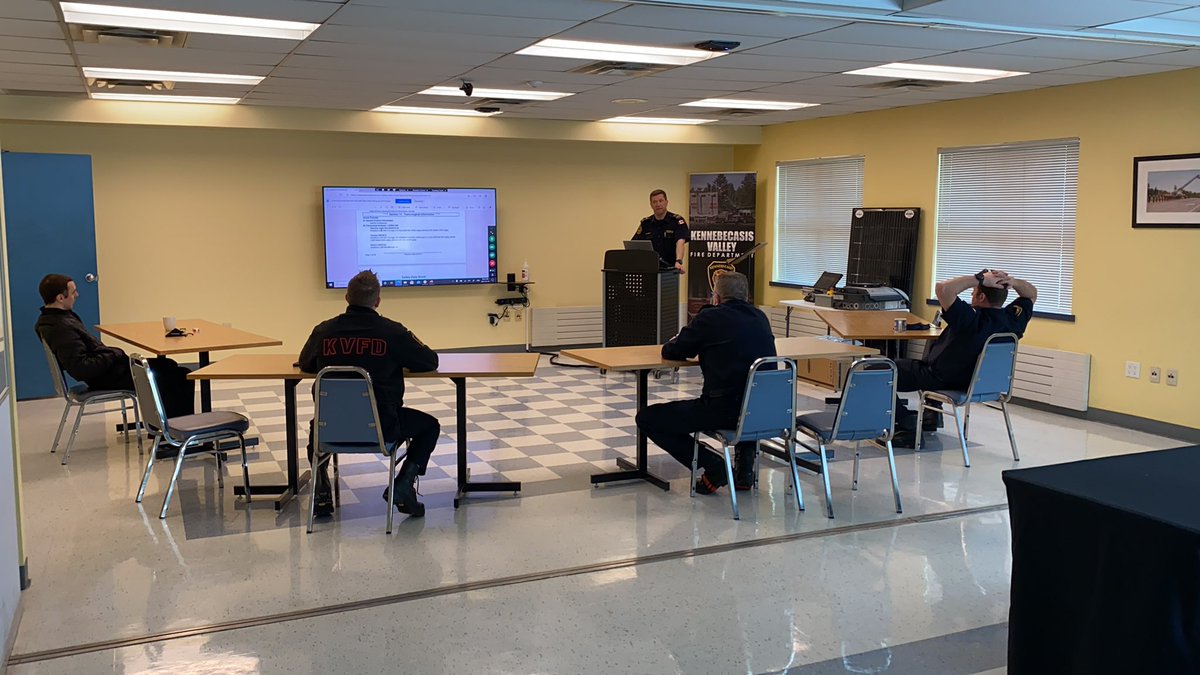 This week, our 4 platoons are receiving gas detection/hazmat training. <a href="/KVFire/">KVFire</a> <a href="/iaff3591/">iaff3591</a> #training Thanks Capt. <a href="/dougbarrett3591/">Doug Barrett</a> for the great work!