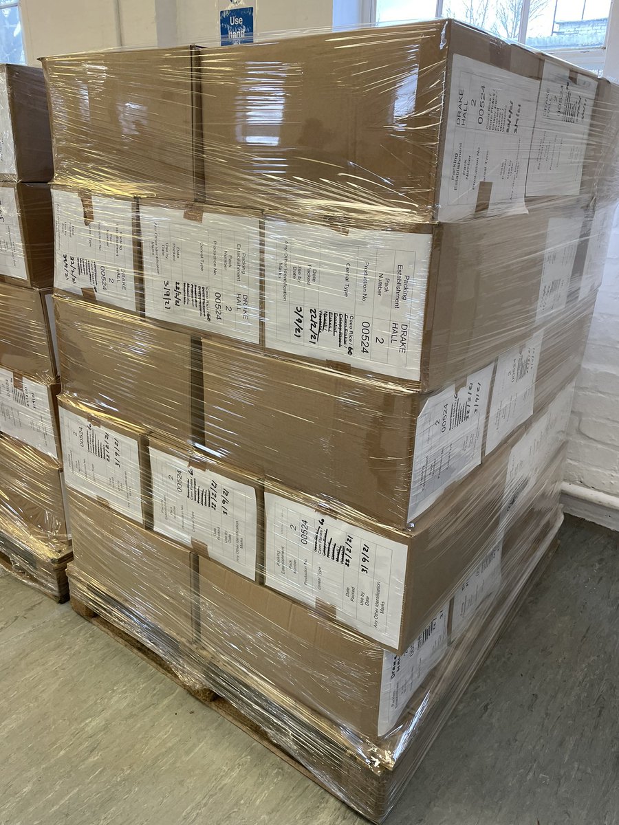 HMPDrakeHall's tweet photo. Super proud of our *Mary... 2 houses selected to work in our pop-up keyworker workshop to support other prisons... packing breakfast packs and loving feeling valued &amp; appreciated. Great work! #teamwork #keywork #support #teamdrake https://t.co/PZ3zqzHgvB