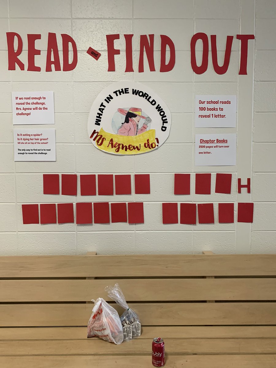 PittmanEagles's tweet photo. Pittman Eagles have revealed the first letter! #spsreads @PrincipalAgnew https://t.co/OigV3x96WU