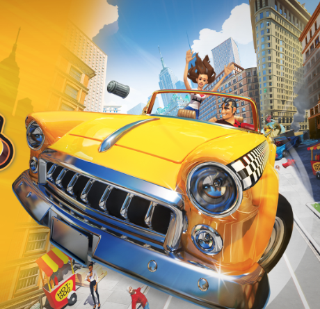 RoboticSteve's tweet photo. Hey @TaxiChaos I know you're 'inspired' by Crazy Taxi, but did you have to be 'inspired' by my fan art too?

I'd have worked with you, y'know.
Evidently I LOVE Crazy Taxi too!

I mean, its PRETTY damn similar, right!? https://t.co/TtnamFCUYg