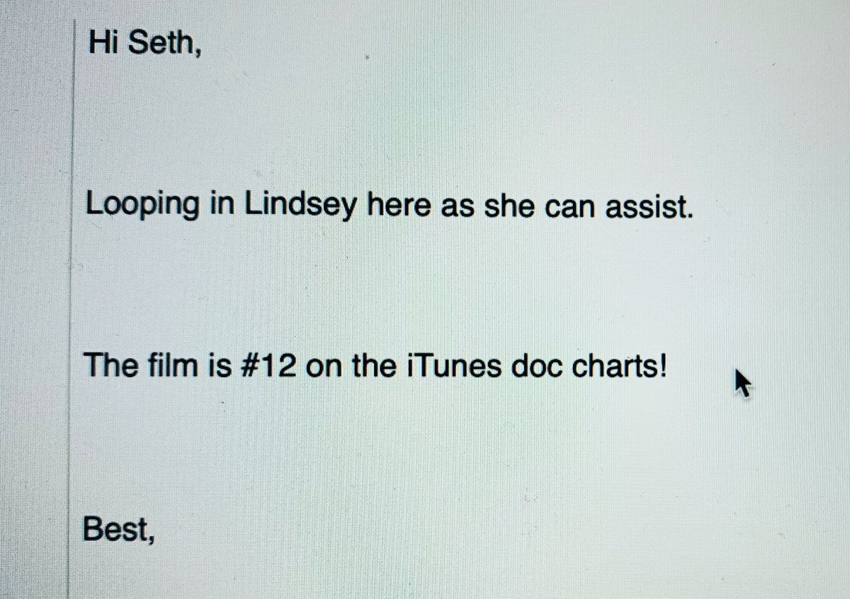 Well it’s official. #Mallory the #film is out for the world to see &amp; it’s already at #12 only 36 hours into its release!  Thank you to everyone whose been watching, sharing, &amp; talking about the film. Thanks to @GravitasVOD &amp; <a href="/iTunes/">iTunes</a> for getting the film out into the world! #nj