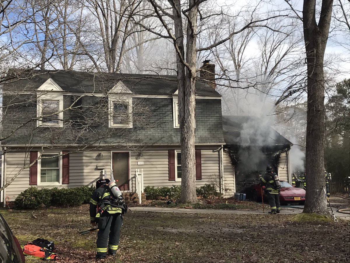 NNFD crews on the scene of a residential fire on Bunker Hill. No injuries reported and fire is under investigation.