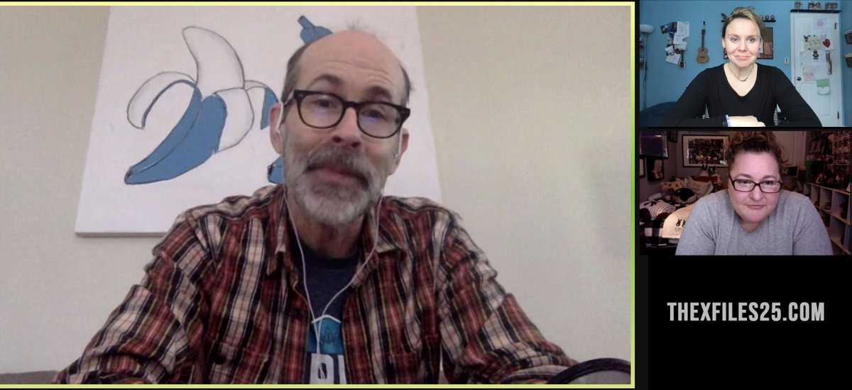 thexfiles25's tweet photo. A lovely interview with @thebrianhuskey! He shared memories of working with Darin Morgan, spending the day filming in an underground garage and enjoying the twist and turns of the episode! Check out Brian's podcast @baldtalkpodcast #thexfiles #mulder #scully #xphiles #darinmorgan https://t.co/n3I1vdcVKk