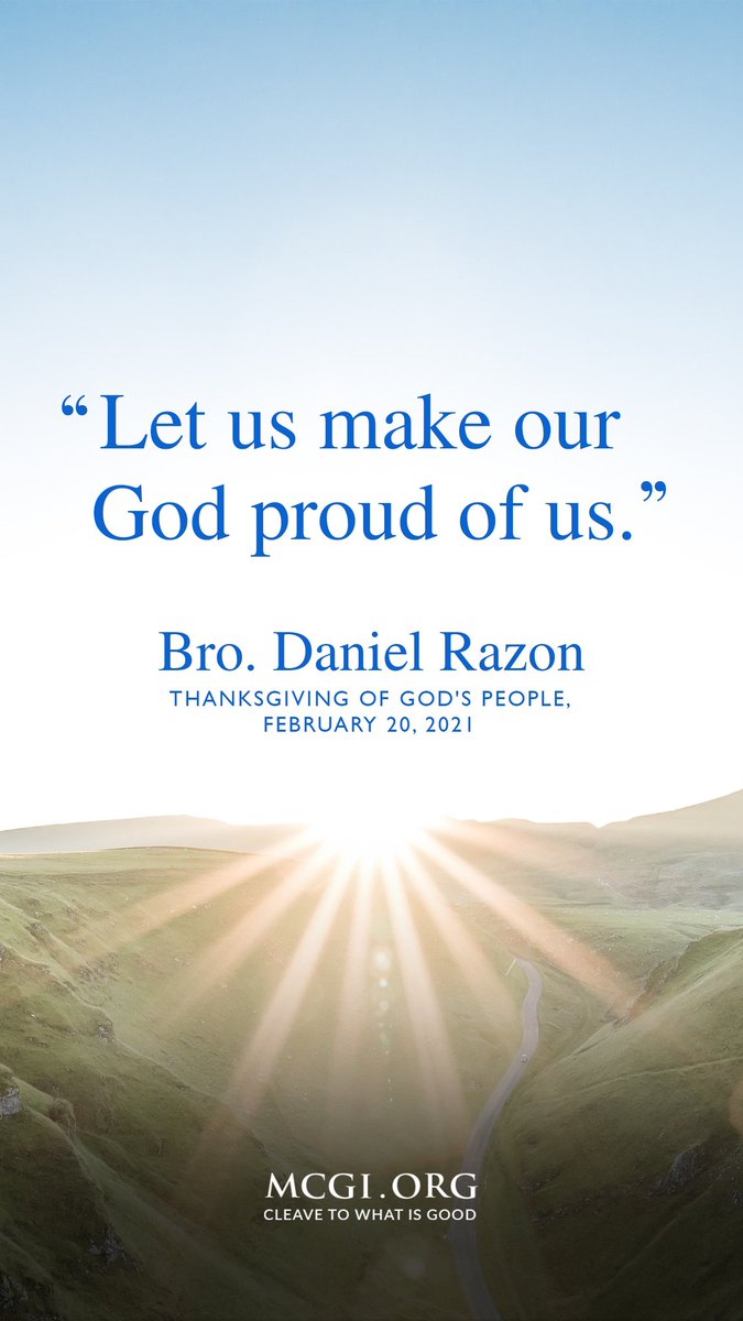 gilbert_obias's tweet photo. "Let us make our God proud of us"
— Bro. Daniel Razon
#PureDoctrinesOfChrist #BiblicalDoctrinesDay3 #globalprayerforhumanity https://t.co/y6eQrJmdZi