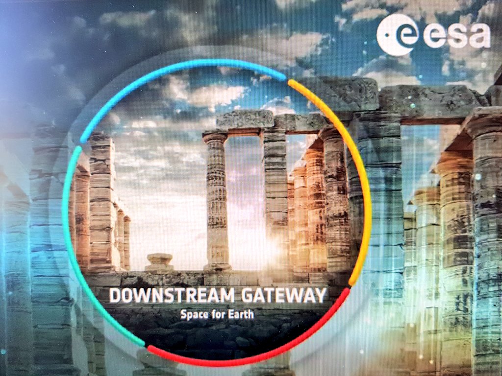 Great pleasure to represent UNESCO at the #ESA workshop on "Space for cultural heritage" today and to illustrate monitoring of heritage sites &amp; collaboration with our partners #UNITAR #Unosat #ICCROM #ICOMOS among others!