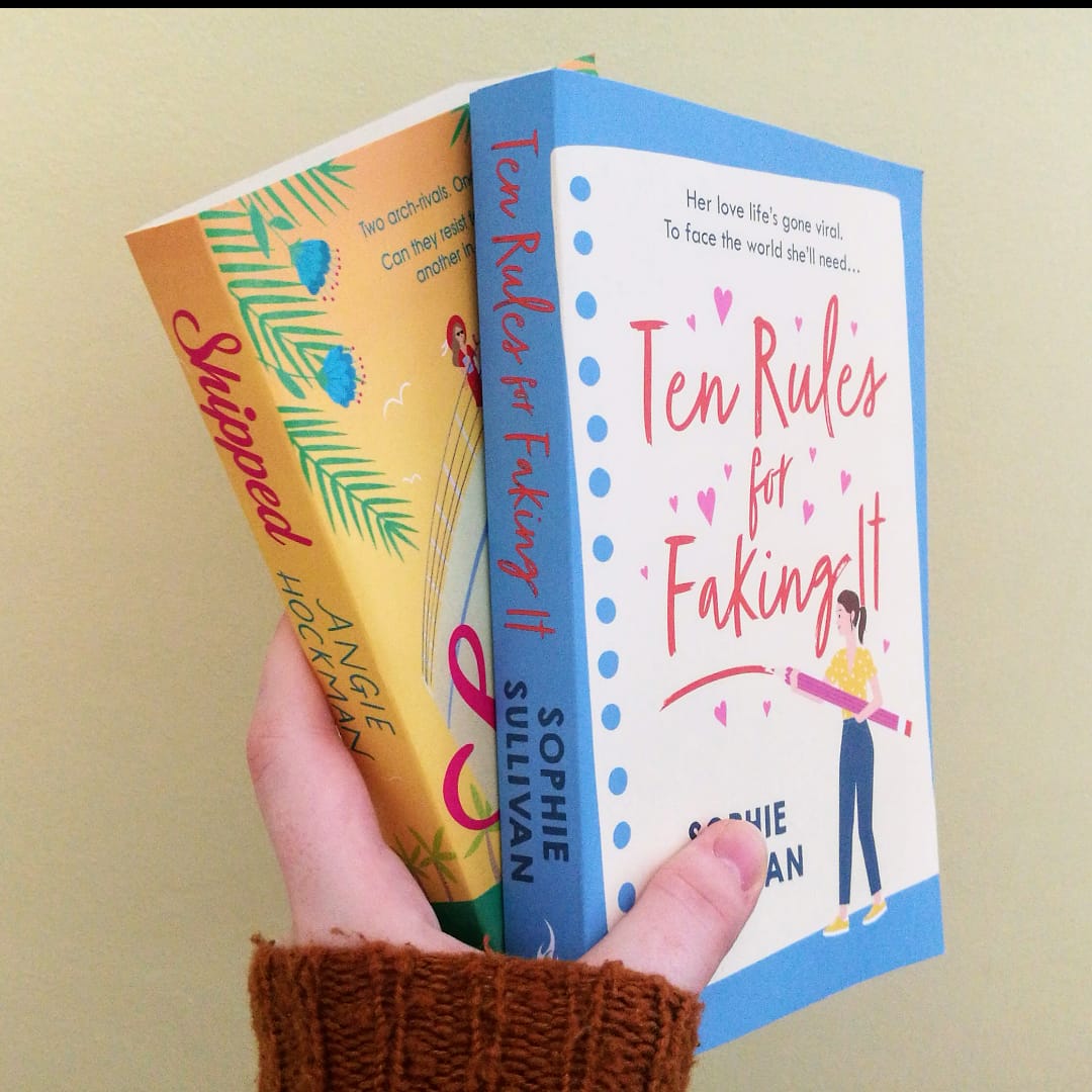 eternal_books's tweet photo. This #WinItWednesday we've got a fabulous #giveaway for you!
Just RT & follow @eternal_books for the chance to win a pb copy of @SophieSWrites's TEN RULES FOR FAKING IT & @Angie_Hockman's SHIPPED!!
You can find them both here ✨
https://t.co/DwW7Jfea1H
https://t.co/j9qNbile1W https://t.co/OE4ONTbEZg