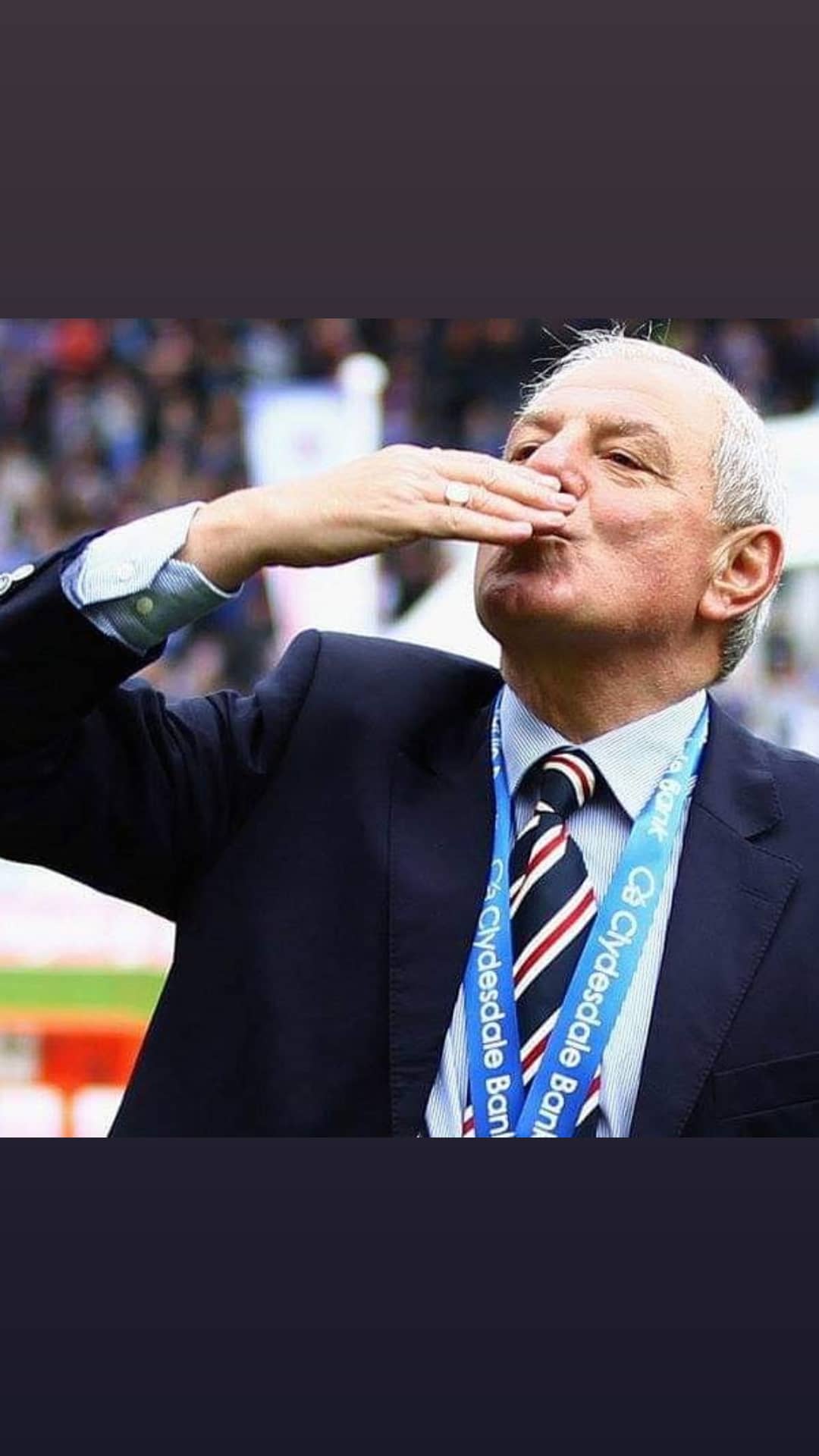 Happy birthday Walter Smith what a man     