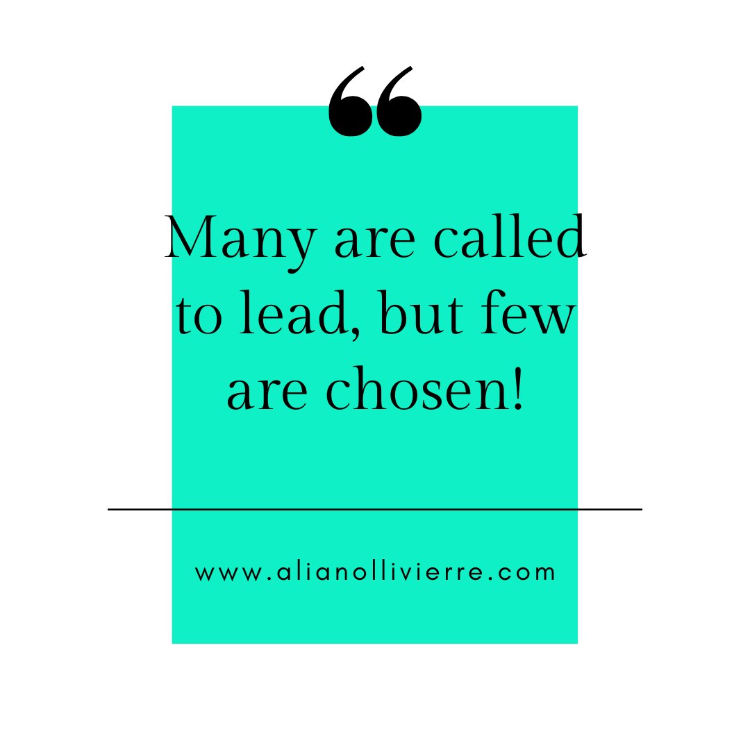 alianollivierre's tweet image. Leadership: #leadership #leading #selectfew #leaders #lead