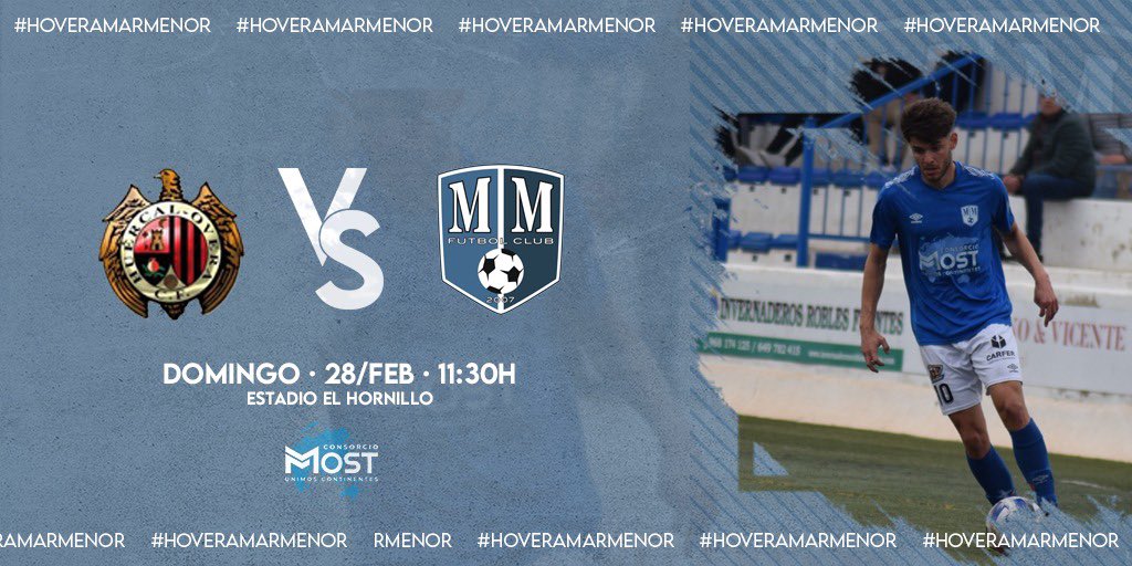 ✅ #HORARIOCONFIRMADO ✅

<a href="/HuercalOveraCF/">Huércal-Overa CF</a> 🆚 @marmenorfc 

⚽️#J18 <a href="/treceraG13/">Trecera.com ⚽️</a> 
📅Dom 28 Feb 
⌚️11:30h
🏟 El Hornillo 
📲#HOveraMarMenor 
📻<a href="/ORMdeportes/">ORM Deportes</a> 

#FuerzaYHonor #HastaElFinal 💙⚪️