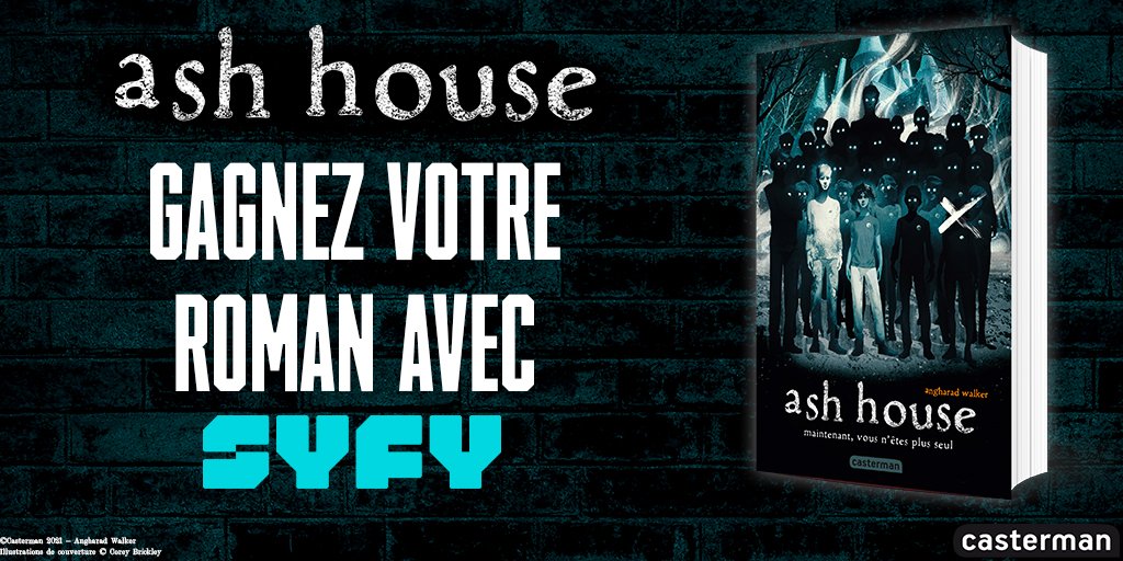 Dans la lignée de Miss Peregrine et Sa Majesté des mouches, découvrez Ash House actuellement en librairie. 

Pour tenter de gagner votre exemplaire grâce à <a href="/RomansCasterman/">Let's read !</a>, c’est par ici ! 👉 syfy.fr/jeux-concours/… 

#AshHouse #SYFY #Concours