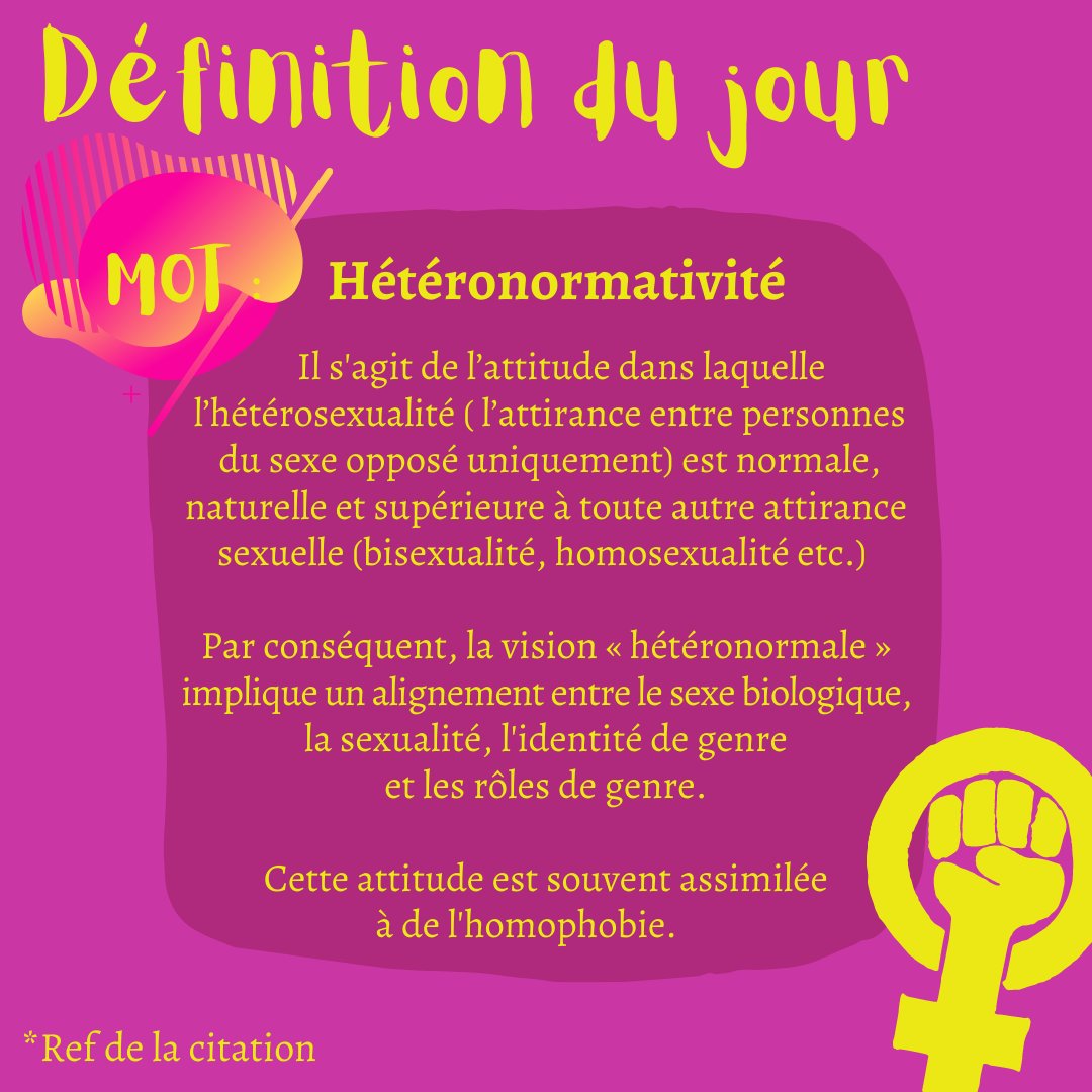 Bonjour à tous ! Voici notre troisième définition 🎉