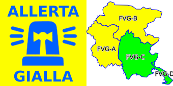 #AllertameteoFVG ALLERTA REGIONALE N12/21: DALLE ORE 12:00 DEL 24/02 ALLE ORE 24:00 DEL 26/02 ALLERTA GIALLO PER VALANGHE SULLA ZONA FVG-A E FVG-B bit.ly/2qfRA8U
