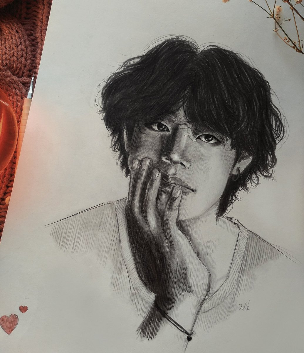 Oslik_ia_ia_'s tweet photo. 😏красивый чертёнок ♥️
.
#kimtaehyung #BTSV #BTS_BE #BTSARMY #drawbts #vkook #artwork #art #draw https://t.co/KHNJfVG1eS