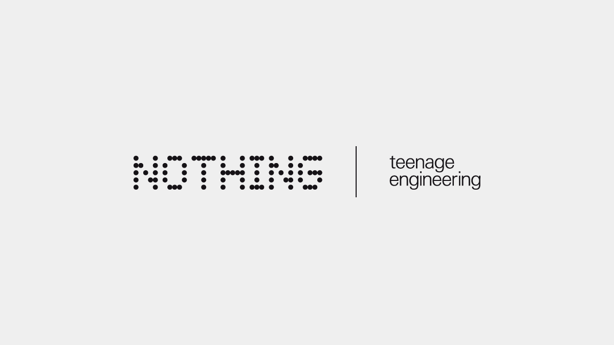 We are happy to unveil teenage engineering as a founding partner of Nothing. Over the past months, their unique craftsmanship and thorough experience in industrial design have been instrumental in shaping Nothing’s design identity.