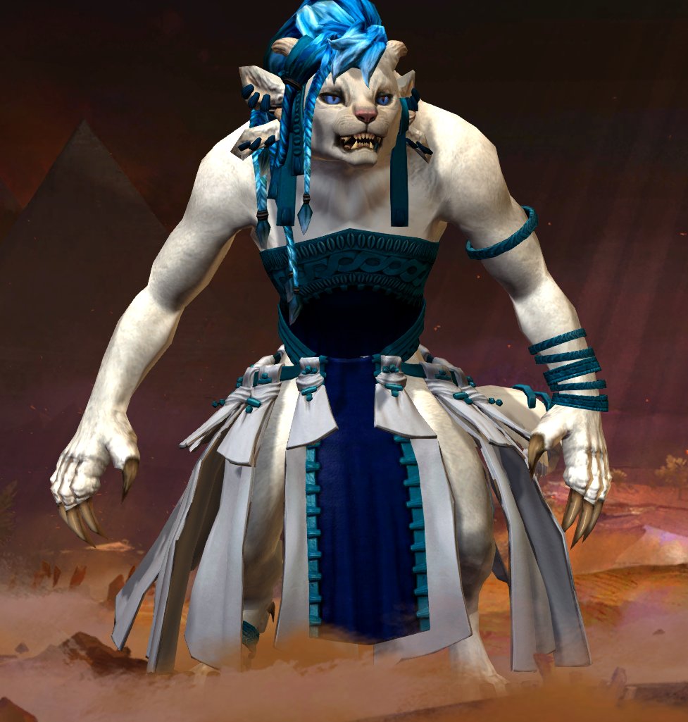 Liliebia's tweet photo. Alkaia fait ses séances d'essai de robes .. Mais elle n'arrive pas à trouver son bonheur .. Les tenues des charrettes manquent de style 👗 #gw2 #GuildWars2 #charrs https://t.co/rXuFJ22oCd