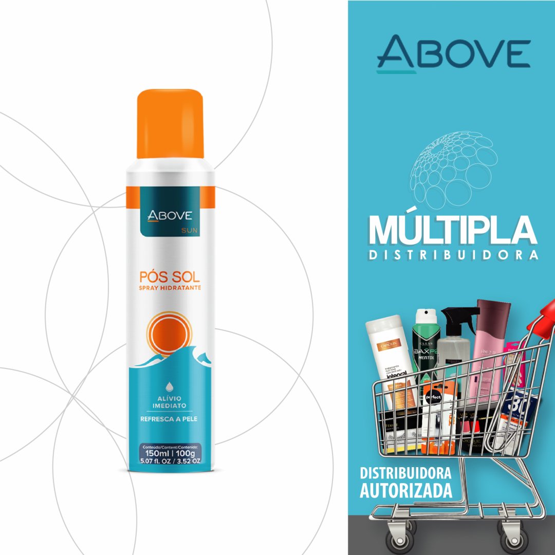MultiplaDistrib's tweet image. O Pós Sol Above proporciona aquele alivio imediato depois de ter curtido um dia de sol. Dermatologicamente testado, refresca e hidrata a pele para que você possa continuar aproveitando o melhor dos dias ensolarados.

#beleza #distribuidora #farmacia #multipladistribuidora