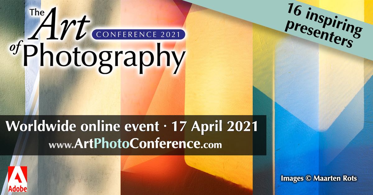 See Maarten Rots at The Art of Photography Conference 17 April ow.ly/xFvP50DIvcA #artphoto21 #fineartphotography #photographicartist #learnphotography #photographyconference #photographyevent #virtualconference #virtualevent #abstractphotography @Adobe #maartenrots