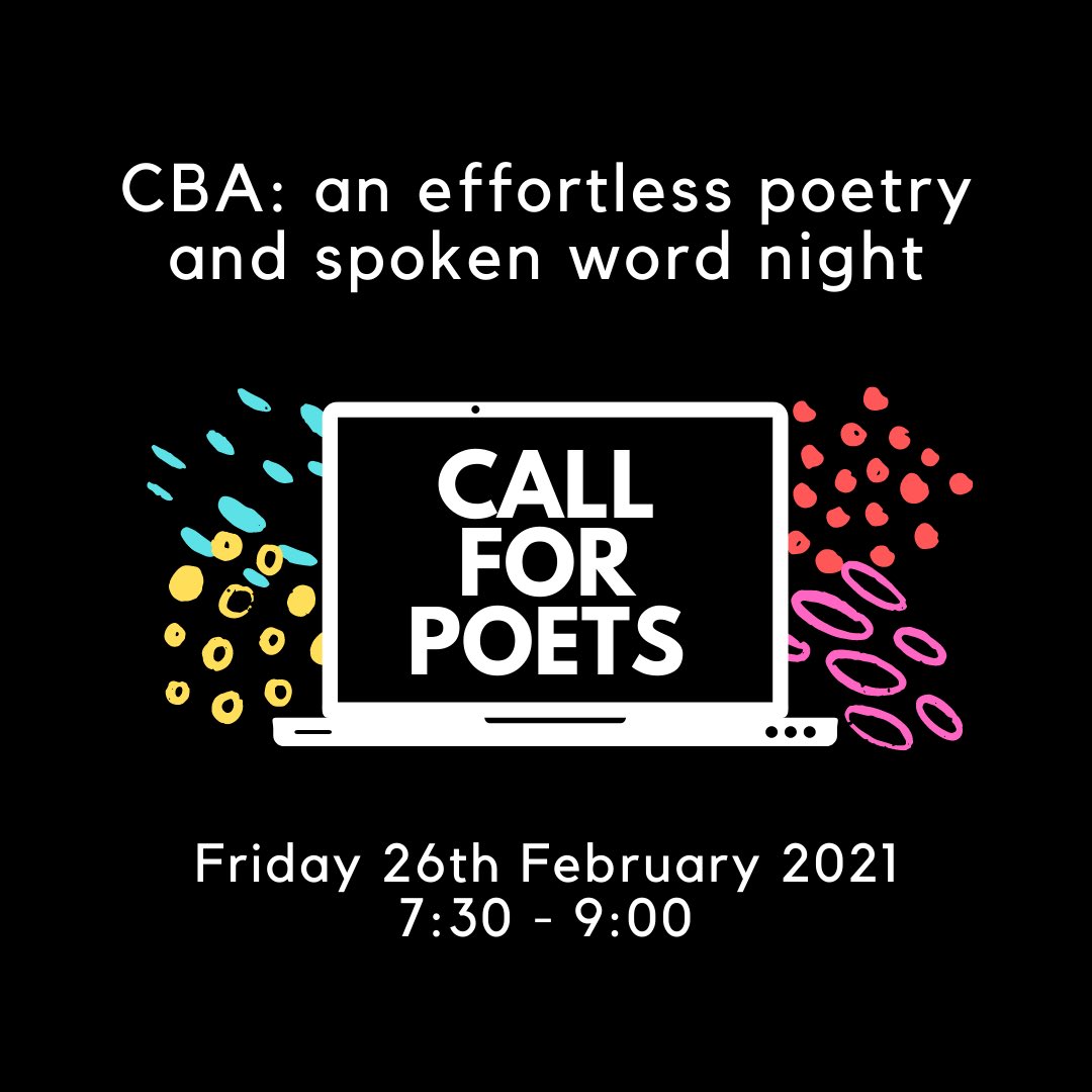 PoetrySocNotts's tweet photo. Today is the LAST DAY to get in touch for a performance slot at our event this Friday 26th Feb

Message us or email poetry-spoken-word@uonsu.com for a performance slot! https://t.co/QqheyyIEtv