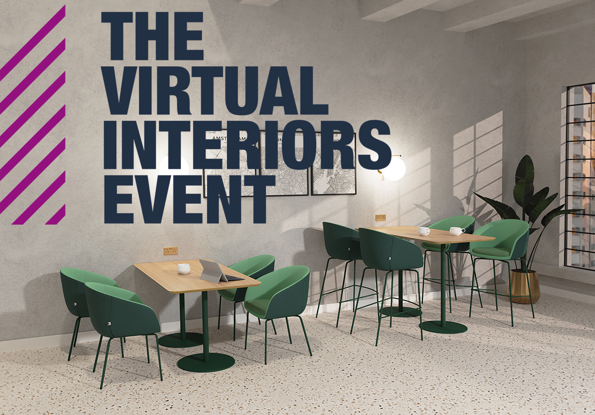 The Virtual Interiors Event is live!
Log in and stop by our stand to say hello👋and let us introduce you to our Flexible Future Spaces.
See you there! thevievent.com