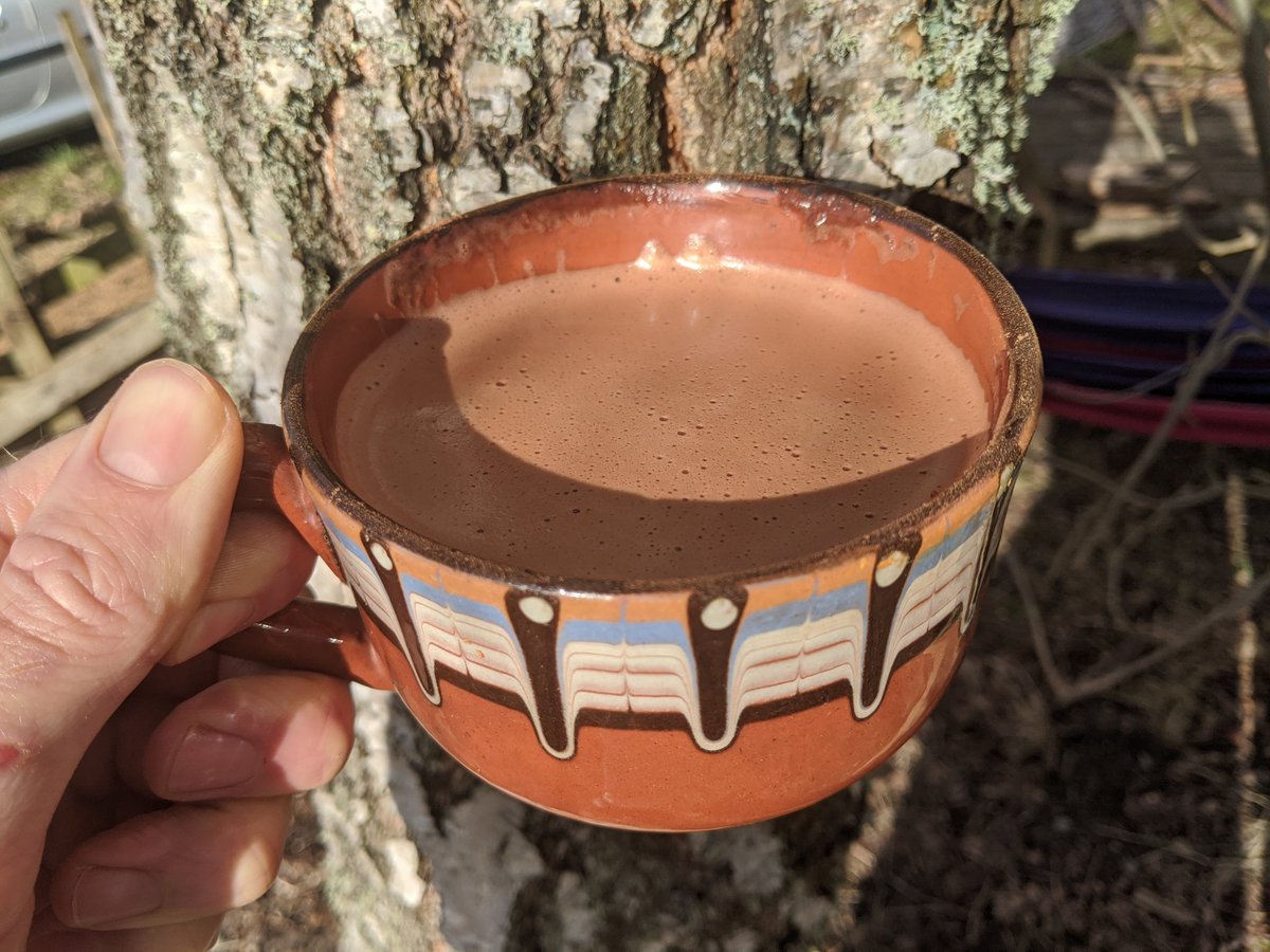 AwakeEarthCBD's tweet photo. CBD, Sugar-free, Superfood Hot Chocolate.

3 tsp Cacao powder
3 tsp Coconut milk powder
3-10 drops CBD Dropper 500mg
1 tsp xylitol
1 tsp erythritol
1/4 tsp of Chaga, Reishi, Moringa, Lacuma.

Stir into a paste add more hot water and enjoy ☀️

https://t.co/fydL2BT0el https://t.co/f9ucopoXx3