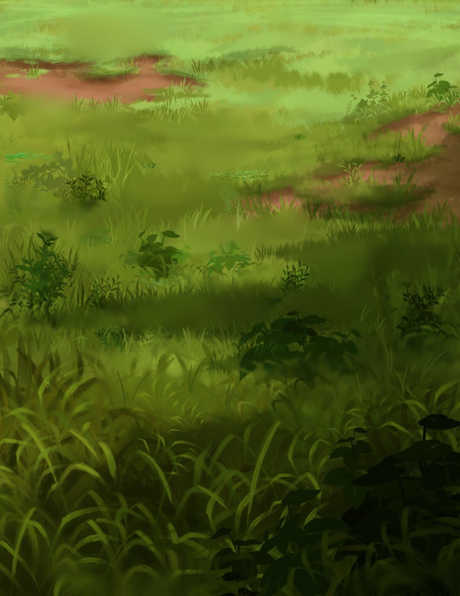 sleepyjazel's tweet photo. I've never been good at backgrounds but I found @DevinElleKurtz video and followed along using her brushes and I'm so excited to draw more backgrounds! ^-^ https://t.co/cCeGLfG0dN
