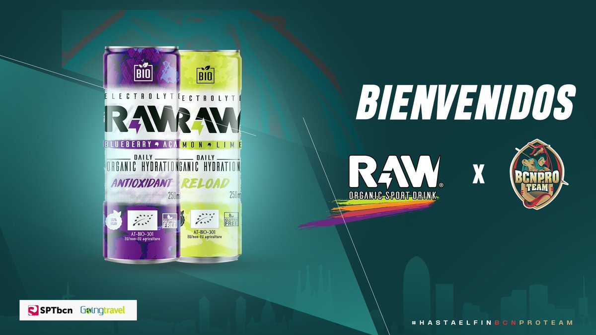 🌐 ANUNCIO OFICIAL 🌐

<a href="/rawsuperdrink/">RAW Superdrink💧</a> 🤝 <a href="/BCNProTeam/">BCN Pro Team</a> 

Unimos fuerzas con una referencia del sector.

La primera bebida deportiva #BIO con ingredientes procedentes de agricultura ecológica.

¡No pierdas detalle!
📸 🐦 @rawesportdrink
📸 🐦 <a href="/BCNProTeam/">BCN Pro Team</a>

¡Por muchos éxitos juntos!