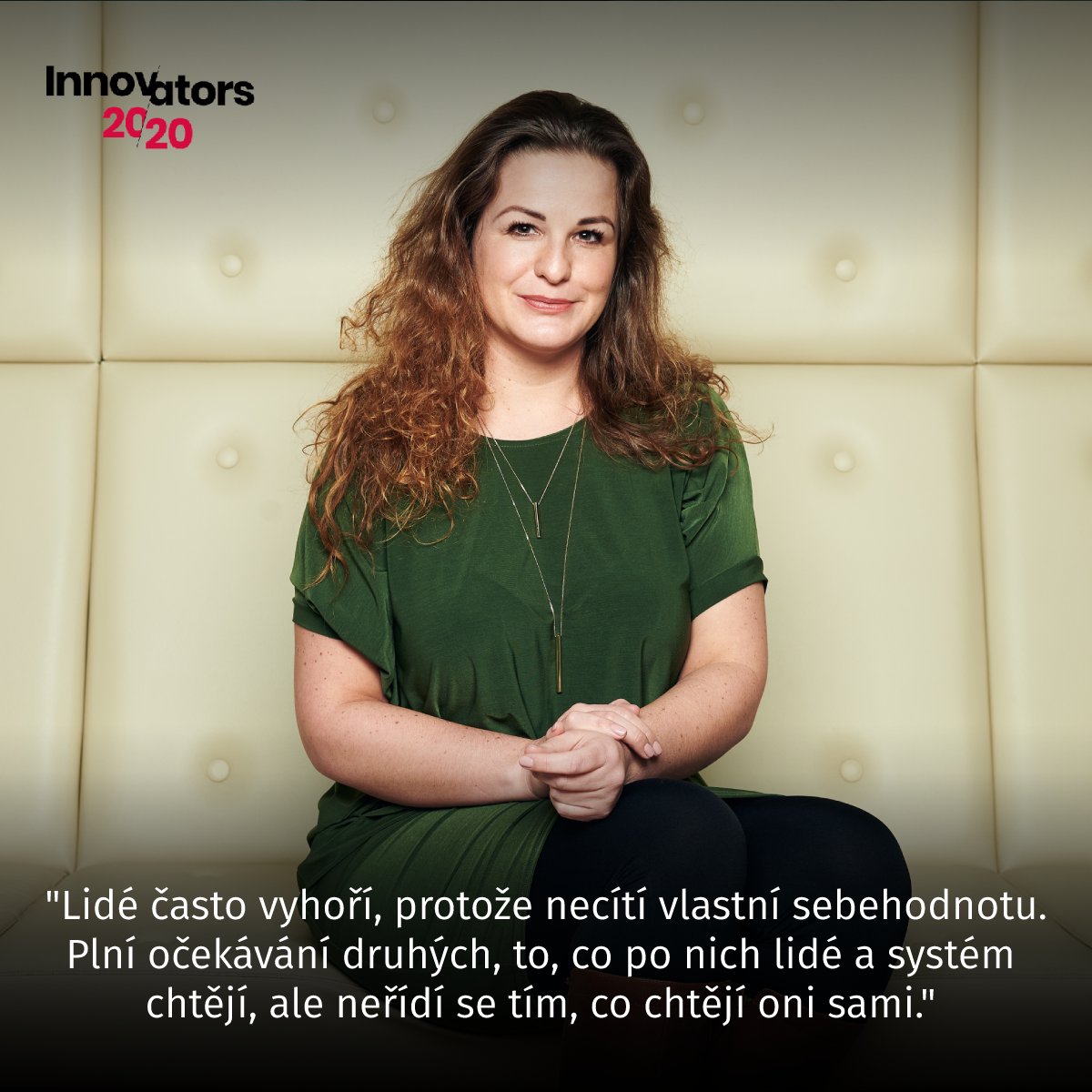 hospodarky's tweet photo. 💡 #INNOVATORS20

Simona Zábržová @Simoonsk, zakladatelka @Soulmio5, vyhoření v práci zažila dvakrát. Teď lidem pomáhá, aby se jim to nestalo, za což si vysloužila umístění v žebříčku Innovators 2020.
👉 V rozhovoru se s námi podělila o svůj příběh i tipy: https://t.co/3vGIFcJU5z https://t.co/isTVCDPtCg