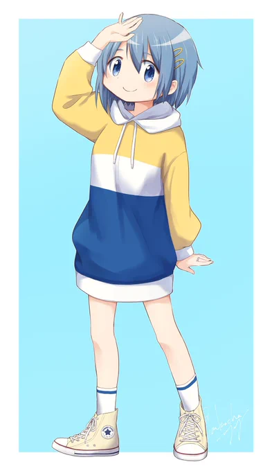 パーカーワンピさやかちゃん 