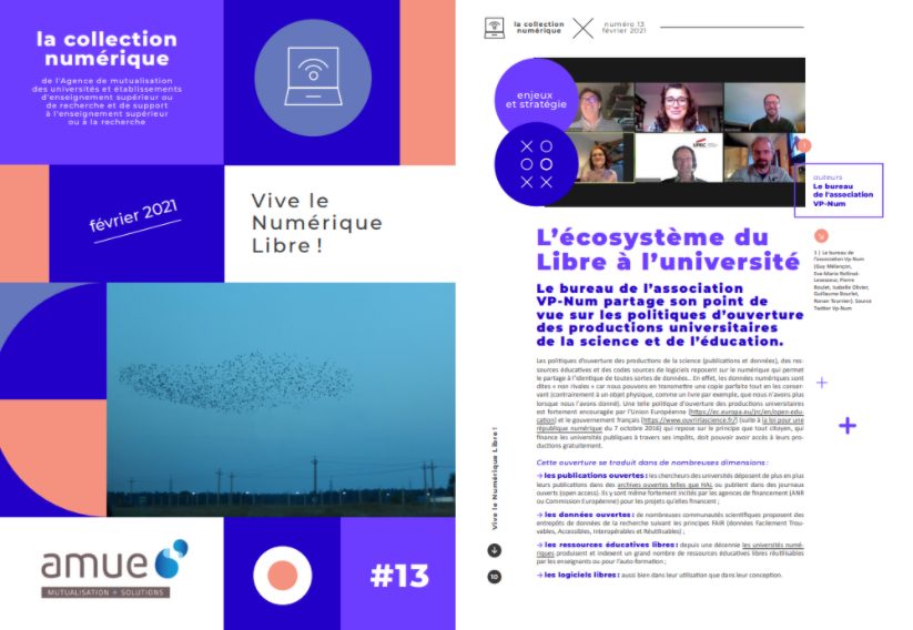 [wow] "Vive le numérique libre !" dans l'enseignement supérieur (et partout ailleurs).
Un n° exceptionnel (74p + édito <a href="/ebothorel/">Éric Bothorel #FluctuatNecMergitur</a>) d'une rare densité -> une référence.
Bravo et merci au groupe de travail Libre @bzg2 <a href="/Francois_ELIE/">François ELIE</a> <a href="/PascalKuczynski/">pascal k.</a> <a href="/JeanYvesJ/">@JeanYvesJ@mastodon.lescommuns.org</a> avec l’Amue.