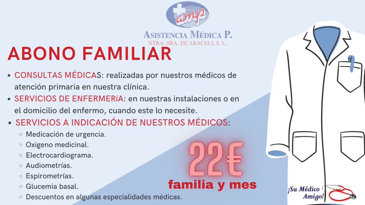amplucena's tweet photo. #Lucena #Sanidad #Salud #Abonofamiliar #Andalucia #Medicos https://t.co/yVrSBH7aQp