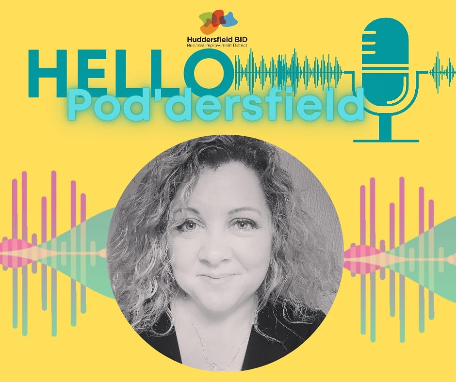 HuddersfieldBID's tweet photo. Our 9th podcast, Hello Pod'dersfield with Samantha Sharp, Shopping Centre Manager of Packhorse Shopping Centre, speaking about her visions for Huddersfield Town Centre.
To listen, visit https://t.co/9NziWfl9O2
#hellopoddersfield #hellopodcast #huddersfield #newpodcast https://t.co/qTpizJZATG
