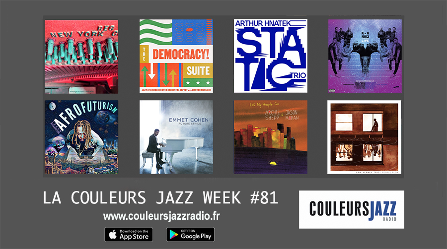 Great to see @aHnatek's 'Static' and @brainchildworld's 'Afrofuturism' on the bill for Couleurs Jazz Radio 📻