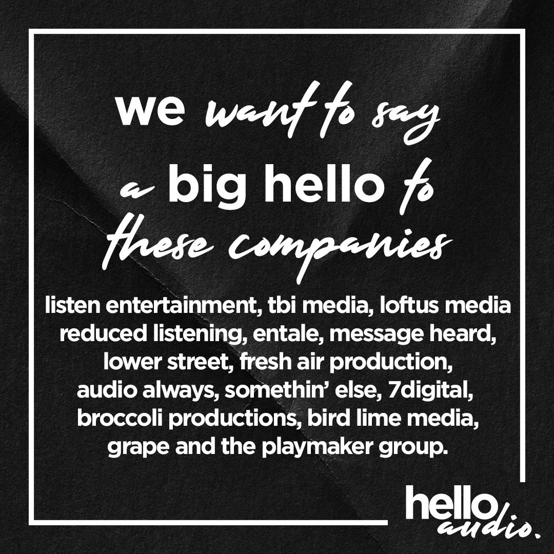 Hello Audio tweet media