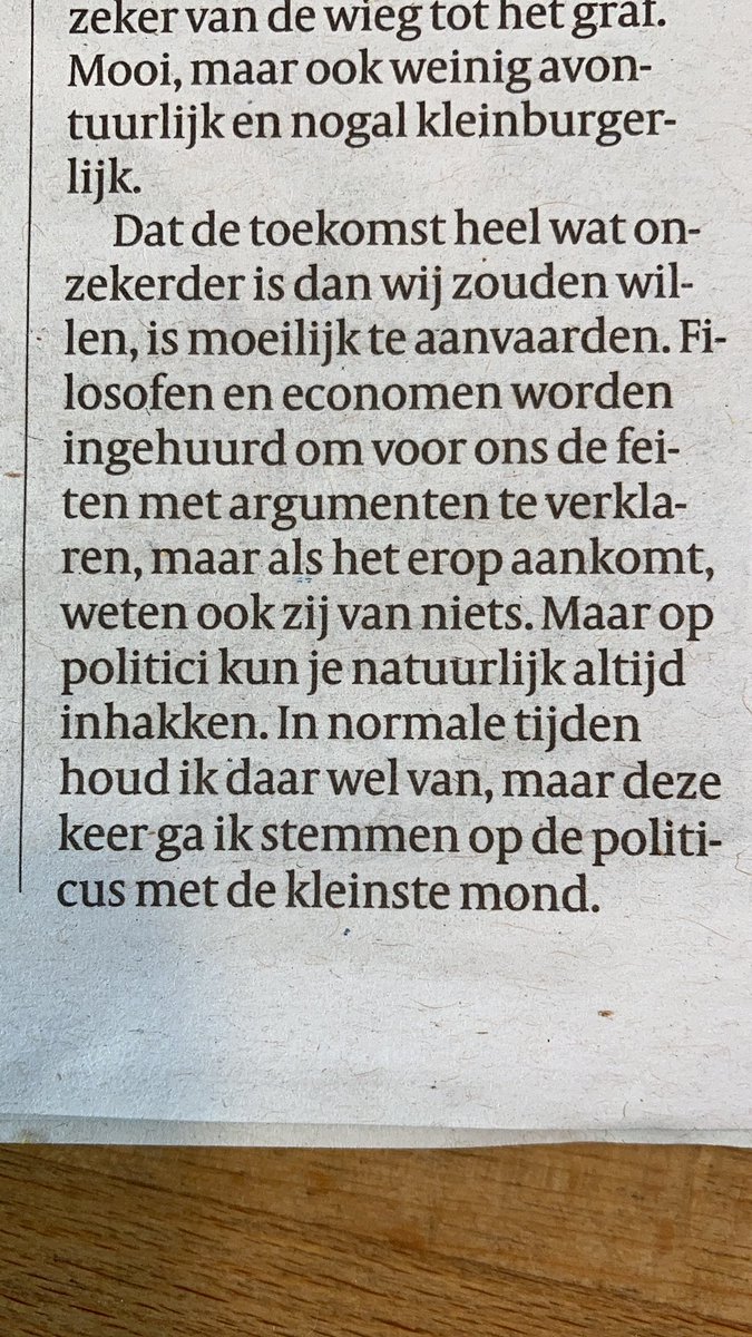 Max #Pam is in vorm vandaag, #devolkskrant.