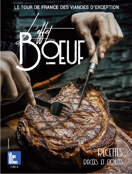 ofacon's tweet image. Avec L'effet bœuf, on plonge au cœur de la chaîne du goût, de l'élevage jusqu'à l'assiette. Le dernier hors-série de @lavoixdunord fait le tour de France des races bovines et propose autant de recettes qui donnent envie, avec un détour par le Witloof à Ennevelin. Bon appétit.