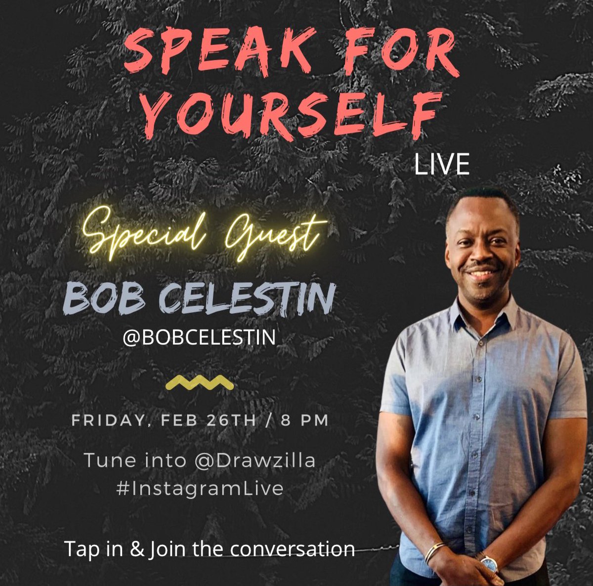 🧨🧨🧨🧨 This Friday on #SpeakForYourselfLive <a href="/Drawzilla/">Drawzilla aka Zilla</a> SPECIAL GUEST will be Entertainment Attorney <a href="/BobCelestin/">bob celestin</a> He’s represented so many artists in the industry including Pop Smoke, XXXtentacion, City High &amp; many more. Tap in &amp; join the conversation. Get your questions ready