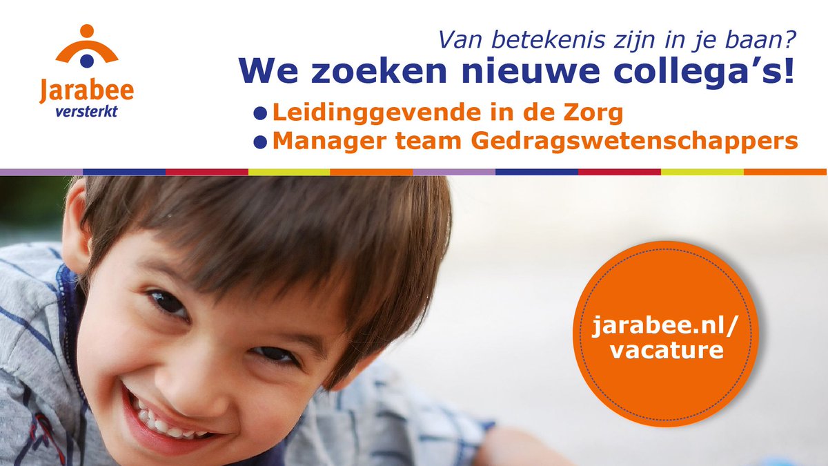 Ben je klaar om manager te worden in één van de grootste jeugdzorginstellingen van Twente? We hebben twee mooie vacatures open staan. Reageer snel; je hebt tot 1 maart. Lees meer op buff.ly/3qTW7he en wie weet ben jij onze nieuwe collega!