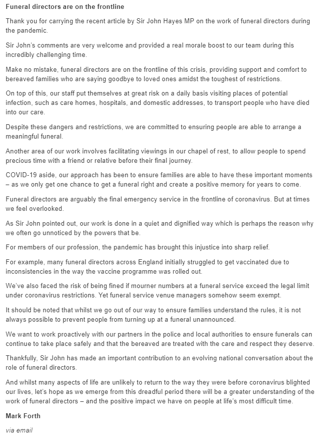 APPG for Funerals and Bereavement tweet media