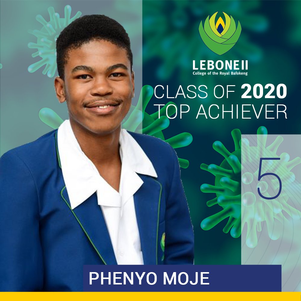 [PHENYO MOJE - 5 DISTINCTIONS] Read more: m.facebook.com/story.php?stor…
#matric2020 #shineyourlight