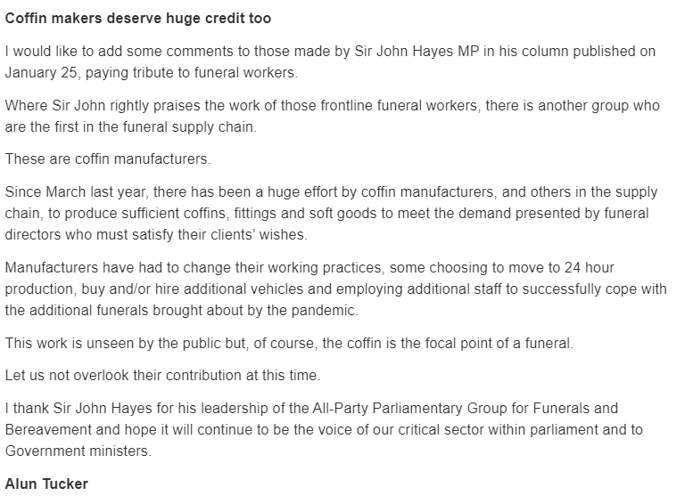 APPG for Funerals and Bereavement tweet media