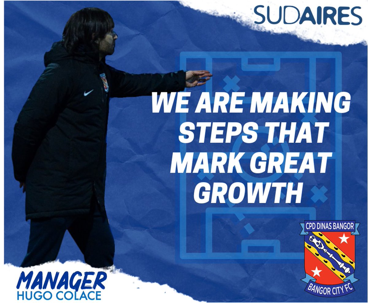 🗣| Citizens friendly victory over Cymru Premier Champions marks "great growth" says Colace

Manager <a href="/HugoColace/">Hugo Roberto Colace</a> and his sides strong performances on the pitch highlight the clubs positive progression

#BangorFamily #Citizens