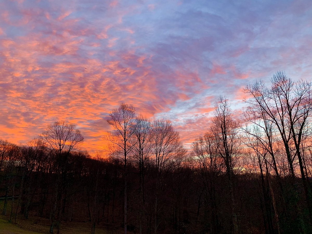 Charleston’s beautiful morning sky!