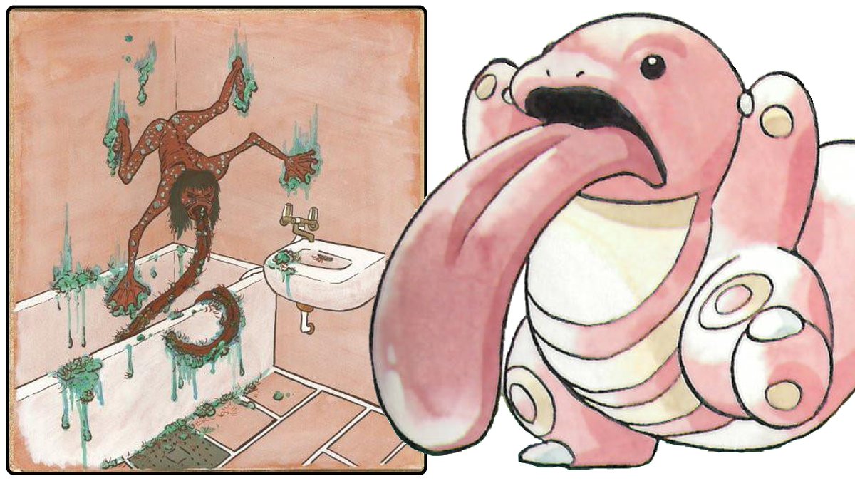 ...Lickitung draws inspiration from Akaname, a Japanese yōkai with a massiv...