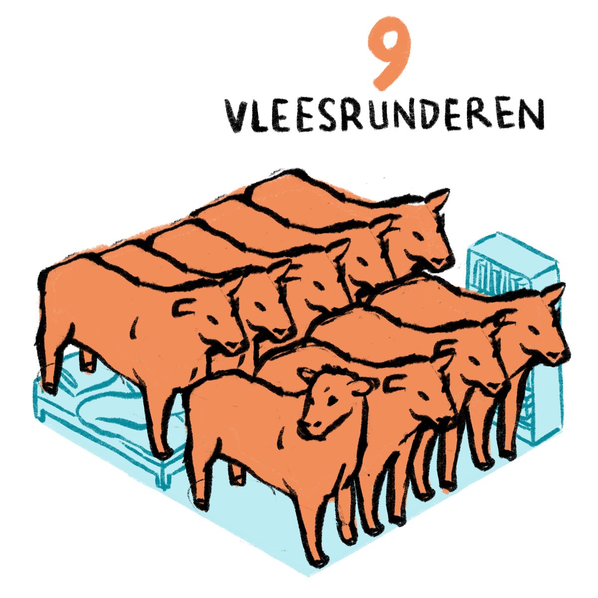 eringelding's tweet photo. Hoeveel vee past er op een studentenkamer? Zie andere post voor beter-leven-dieren. De bio-industrie is een schande en veroorzaakt epidemieën. Stem 17 maart op een partij die 'm aan banden legt. https://t.co/YgYdMB0nEQ