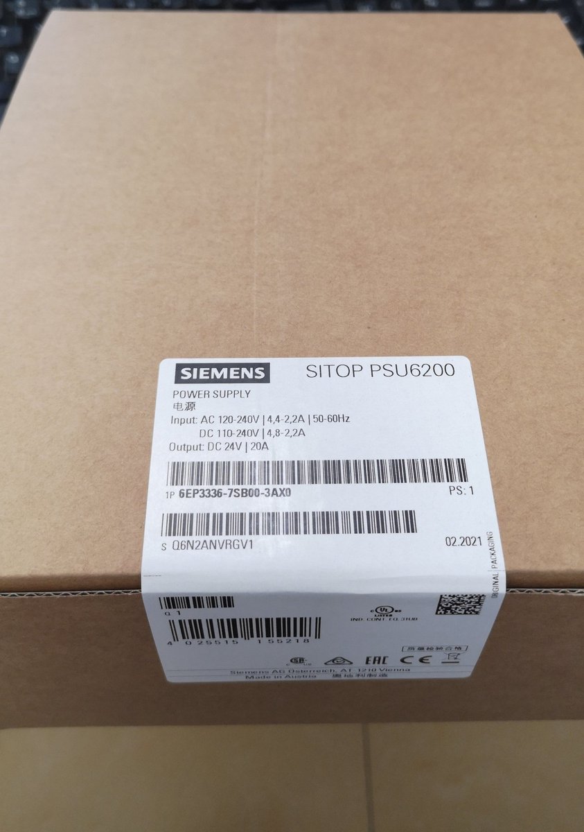 ReleProPLC's tweet image. La fuente... 20A 24VDC de poder de @siemens_ind