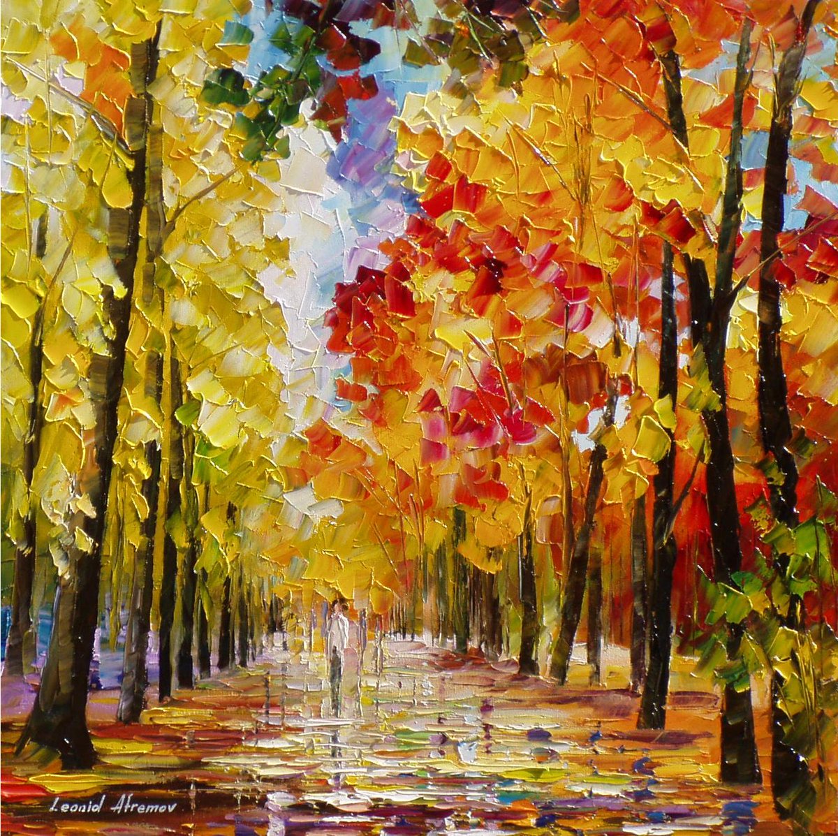 SammersDoc's tweet image. BEAUTIFUL DAY — PALETTE KNIFE Oil Painting On Canvas By Leonid Afremov afremov.com/beautiful-day-…