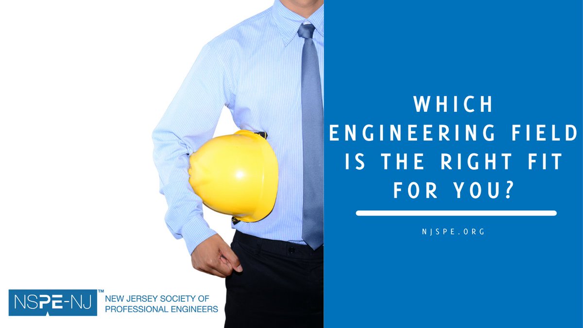 NSPENewJersey's tweet image. Trying to decided which engineering discipline is the right fit for you? Check out our blog post! bit.ly/2ZrLW7N #EngineeringDiscipline #NewJersey #continuingeducation