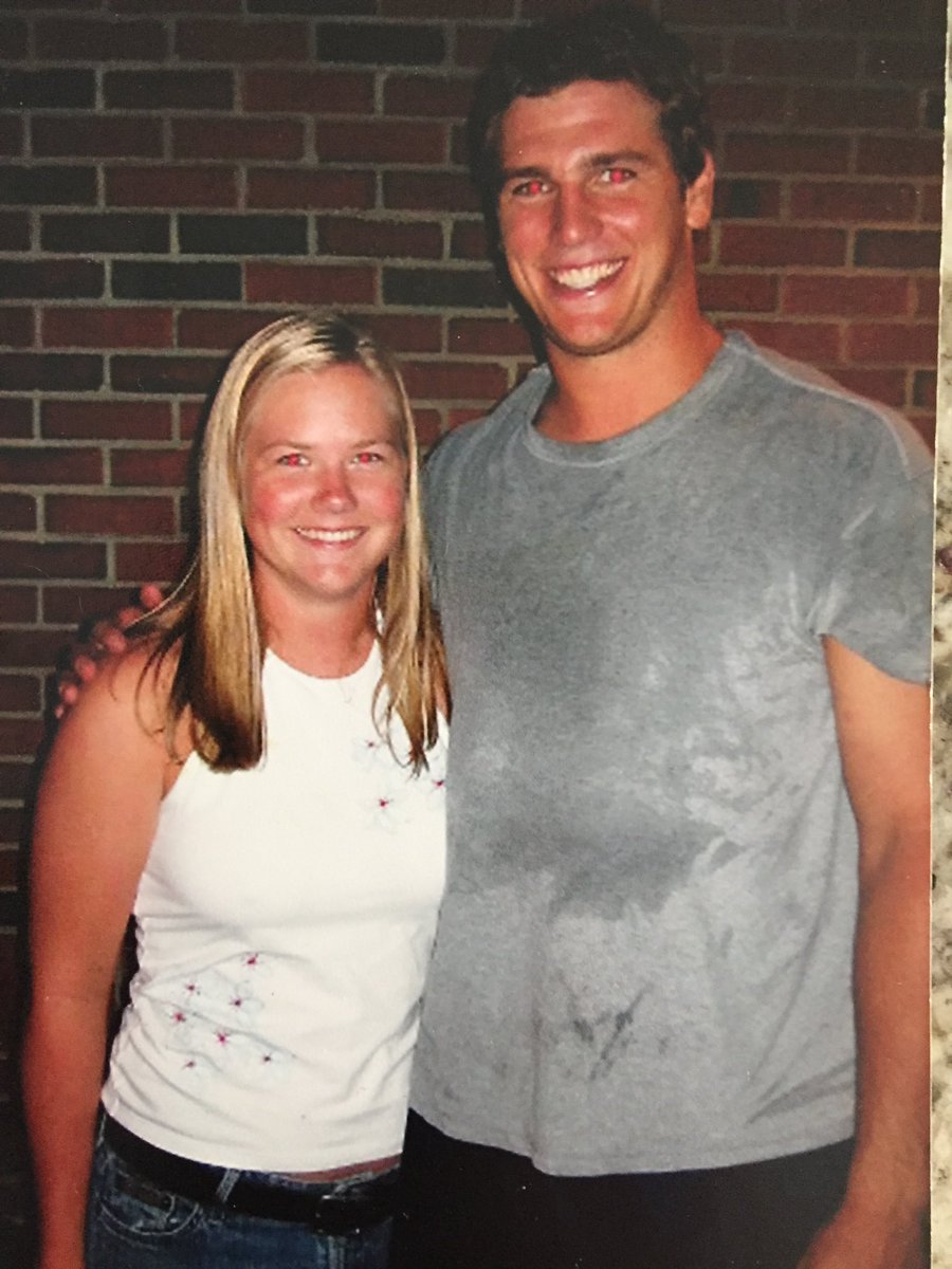 When 15 year old Meredith stalked <a href="/wallyball7/">David Wallace</a> after a Kinston Indians game then my husband ended up playing for the @Indians