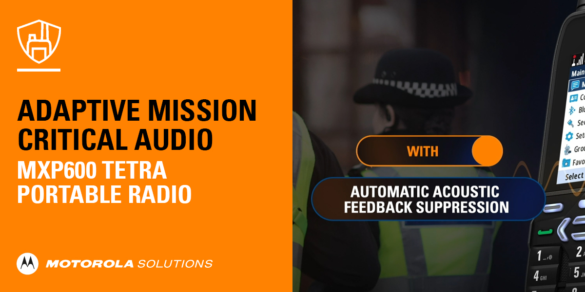 When sirens are going off or you're surrounded by noise the audio processing features of #MotorolaSolutions MXP600 #TETRA radio adapts so you can hear and be heard. Discover the technology behind the sound ow.ly/VM7a102A3V6
