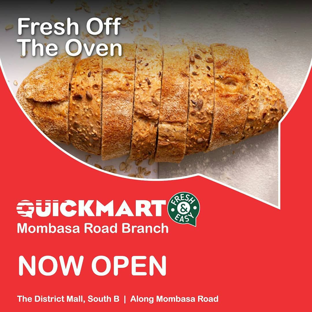 QuickmartKenya's tweet photo. Come check out our FRESH, high QUALITY bread and meat.
While you're at it pass by our deli to enjoy some delicious meals. 😋
#FreshandEasy
#QuickDeli
#QuickmartMombasaRoad
#Quickmart37 https://t.co/70ZSwYQad8